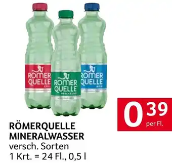 Transgourmet RÖMERQUELLE MINERALWASSER per Fl. Angebot