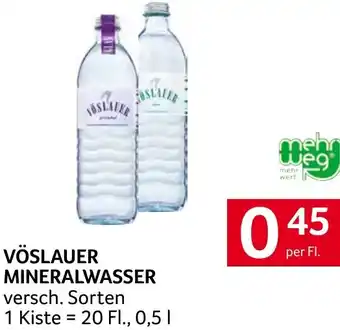 Transgourmet VÖSLAUER MINERALWASSER per Fl. Angebot