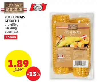 PENNY ZUCKERMAIS GEKOCHT Angebot