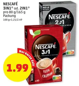 PENNY NESCAFÉ 3IN1 od. 2IN1 Angebot