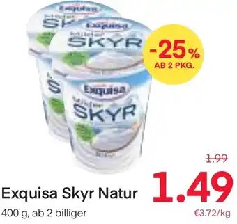 MPreis Exquisa Skyr Natur 400 g Angebot
