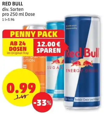 PENNY RED BULL Angebot
