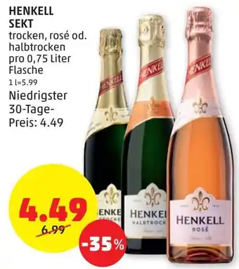 PENNY HENKELL SEKT Angebot