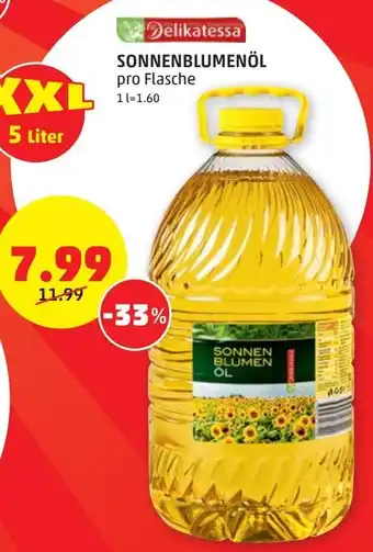 PENNY SONNENBLUMENÖL Angebot