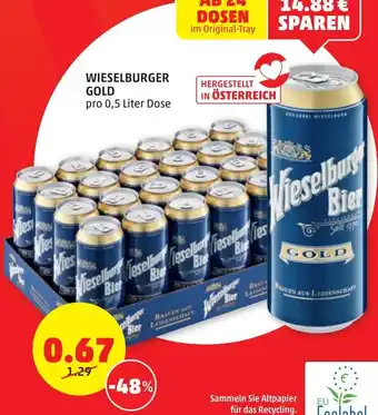 PENNY WIESELBURGER GOLD Angebot