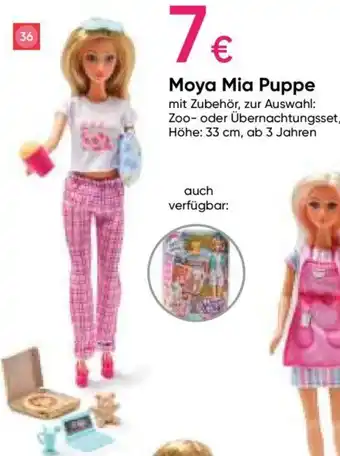Pepco Moya Mia Puppe Angebot