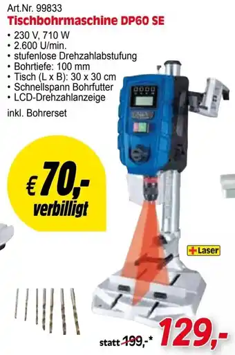 Zgonc scheppach Tischbohrmaschine DP60 SE Angebot