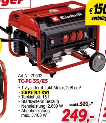 Zgonc Stromerzeuger TC-PG 35/E5 Angebot