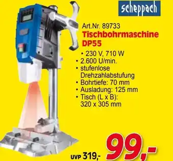 Zgonc scheppach Art.Nr. 89733 Tischbohrmaschine DP55 Angebot