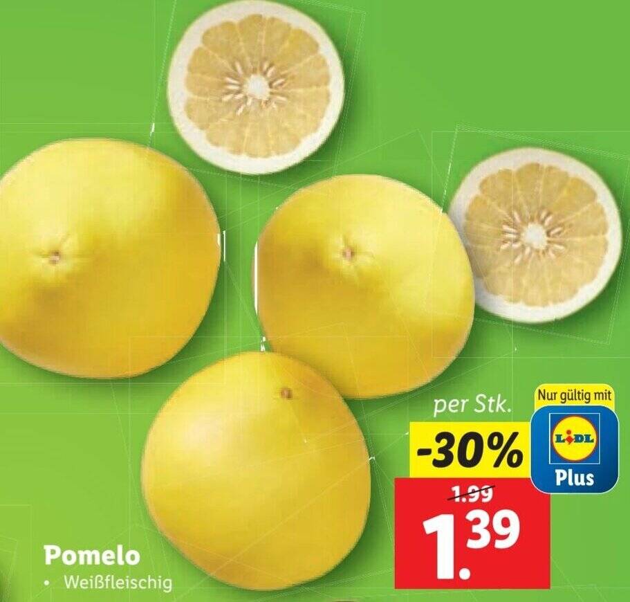 Pomelo per Stk. Angebot bei Lidl