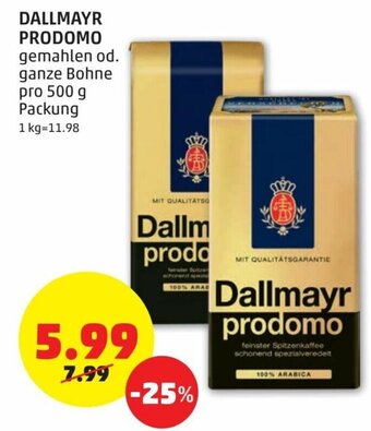 PENNY Dallmayr Prodomo 500g Angebot