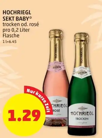 PENNY Hochriegl Sekt Baby Angebot