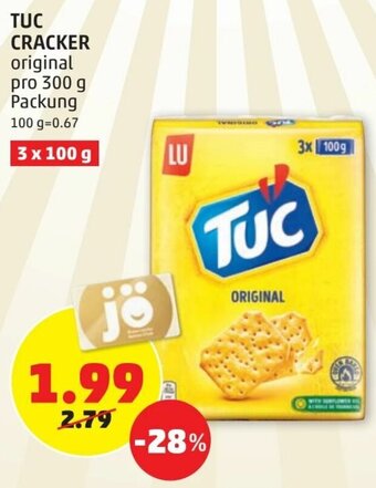 PENNY TUC Cracker 300g Angebot