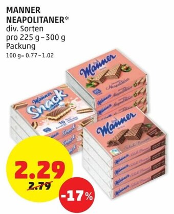 PENNY Manner Neapolitaner Angebot