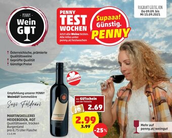 PENNY Martinskellerei Heideboden, Rot Angebot