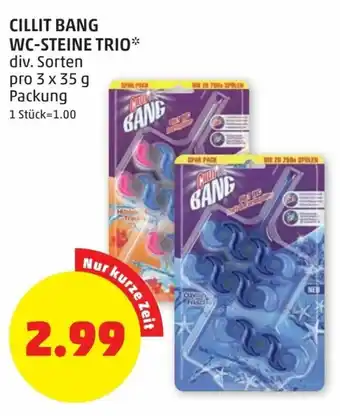 PENNY Cillit Bang Wc-Steine Trio 3x35 g Angebot