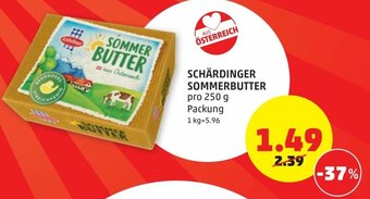 PENNY Schärdinger Sommerbutter 250g Angebot