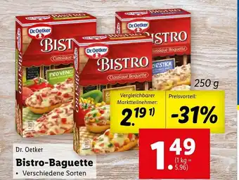 Lidl Bistro-Baguette 250g Angebot