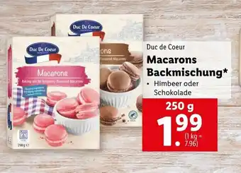Lidl Macarons Backmischung 250g Angebot