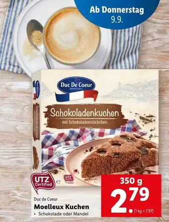 Lidl Moelleux Kuchen 350g Angebot