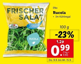 Lidl Rucola 100g Angebot