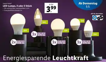 Lidl LED-Lampe, 2 Oder 2 Stück Angebot