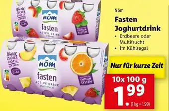 Lidl Fasten Joghurt-Drink Angebot