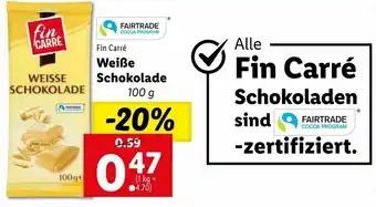 Lidl Weiße Schokolade 100g Angebot