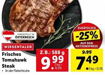 Lidl Frisches Tomahawk Steak Angebot