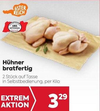 Hühner Bratfertig