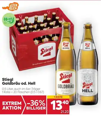 Billa Stiegl Goldbräu Oder Hell Angebot