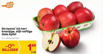 Billa Da Komm' Ich Her! Knackige, Süß-Saftige Gala Äpfel Angebot