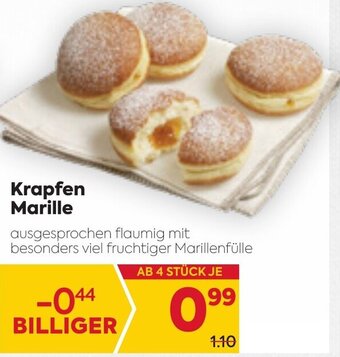 Billa Krapfen Marille Angebot