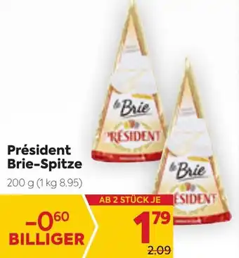 Billa Président Brie-Spitze 200g Angebot