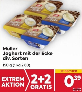 Billa Müller Joghurt Mit Der Ecke Div. Sorten 150g Angebot