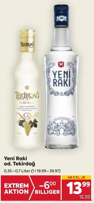 Billa Yeni Raki Od. Tekirdag Angebot