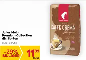 Billa Julius Meinl Premium Collection Div. Sorten Angebot