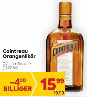Billa Cointreau Orangenlikö Angebot
