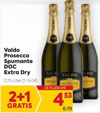 Billa Valdo Prosecco Spumante DOC Extra Dry Angebot