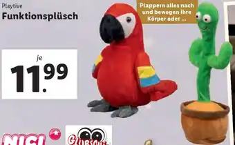 Lidl Playtive Funktionsplüsch Angebot