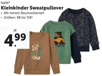Lidl lupilu Kleinkinder Sweatpullover Angebot