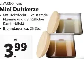 Lidl LIVARNO home Mini Duftkerze Angebot