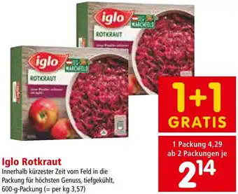 Interspar Iglo Rotkraut 600 g Angebot