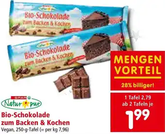 Interspar Bio-Schokolade zum Backen & Kochen 250 g Angebot