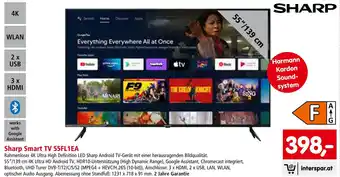 Interspar Sharp Smart TV 55FL1EA Angebot