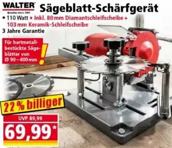 Norma WALTER Sägeblatt-Schärfgerät Angebot