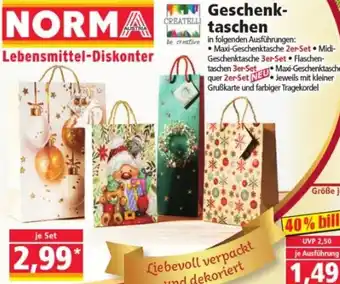 Norma Geschenktaschen Angebot