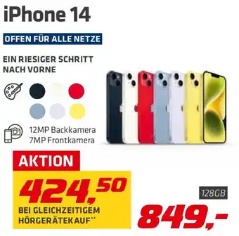 Hartlauer iPhone 14 OFFEN FÜR ALLE NETZE Angebot