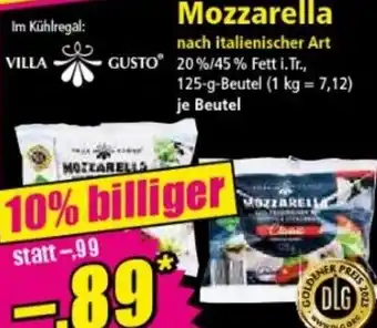 Norma Mozzarella Angebot