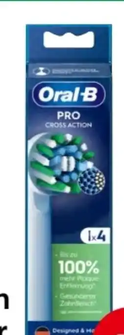 Eurospar Oral-b aufsteckbürsten cross action Angebot